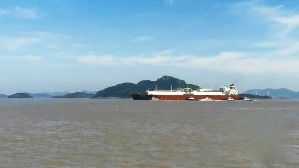 Ningbo отримала 50,9 мільярдів квадратних метрів природного газу з прибуттям свого 500-го судна СПГ