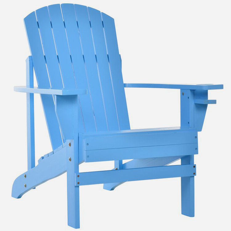 Відкритий дерев'яний стілець Adirondack