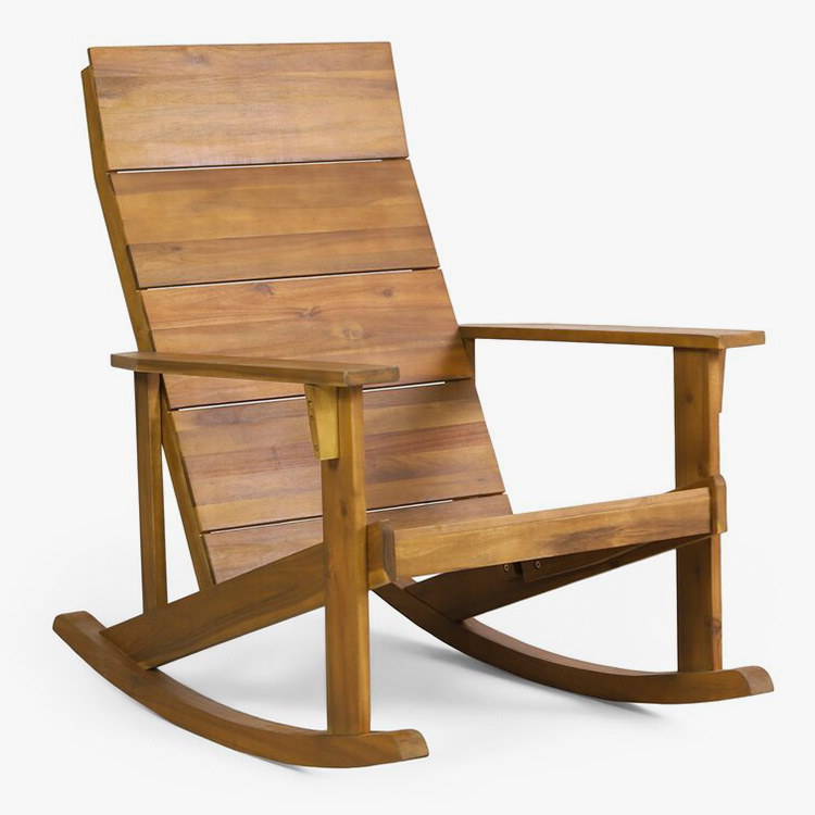 Крісло-гойдалка Adirondack з масиву дерева